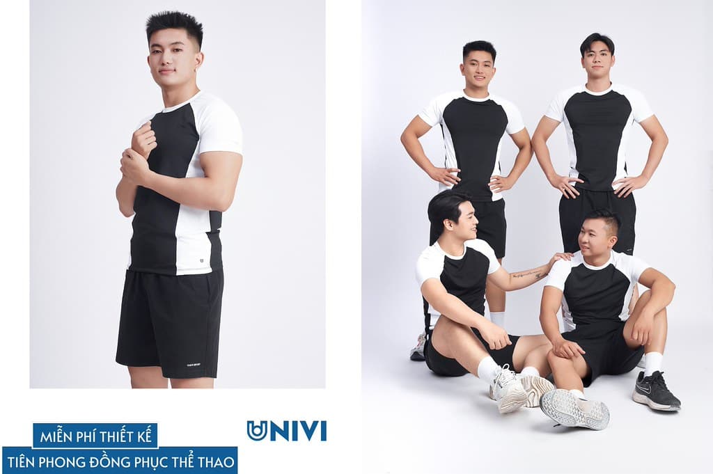 Đồng phục Gym theo yêu cầu tại UNIVI