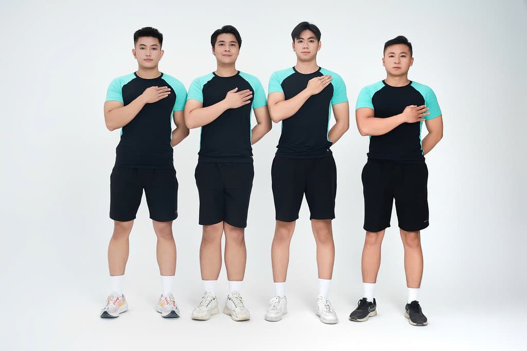 Đồng phục nhóm hội viên phòng Gym Univi