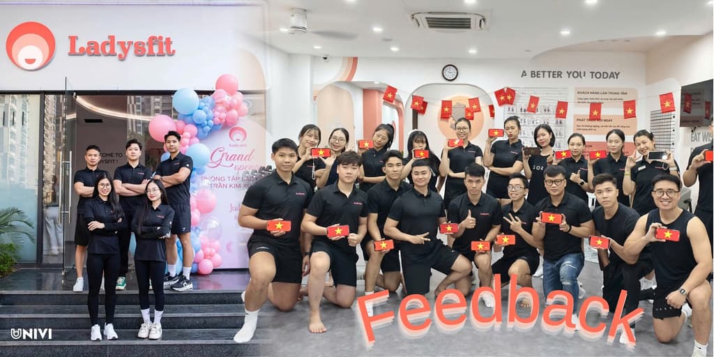 Feedback Hệ thống phòng tập Ladysfit Vietnam