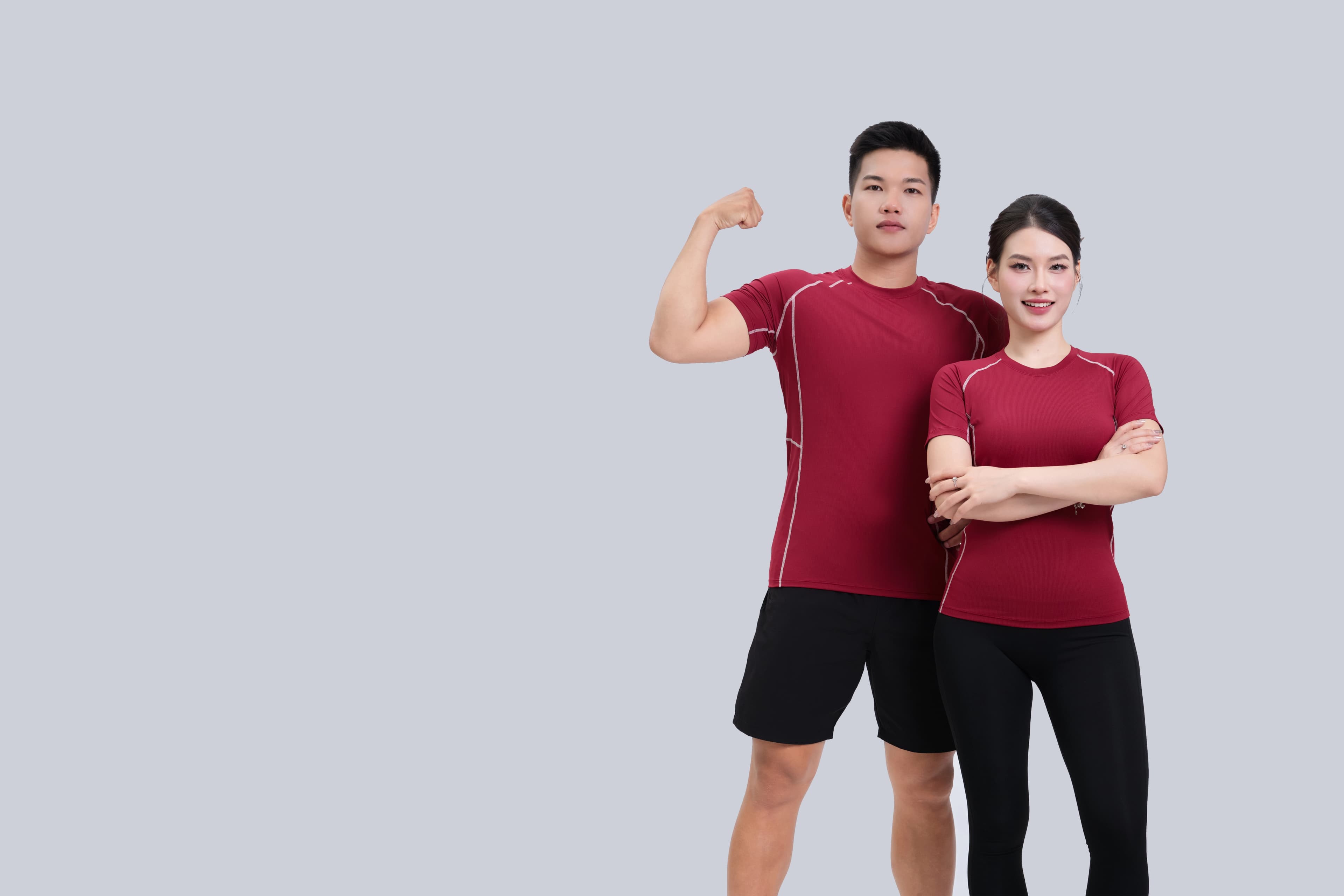 Đồng phục thể thao Univi cho đội nhóm Gym, Fitness