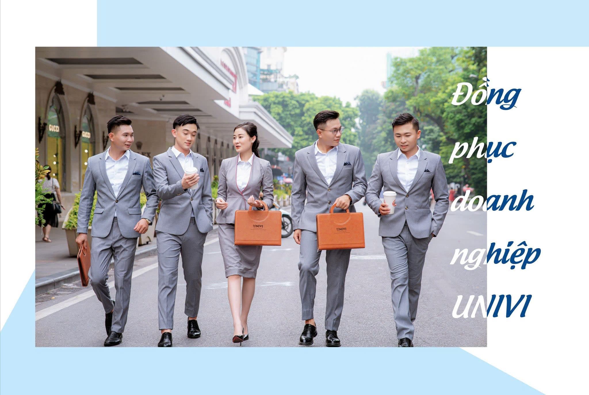 Đồng phục doanh nghiệp chuyên nghiệp từ Univi