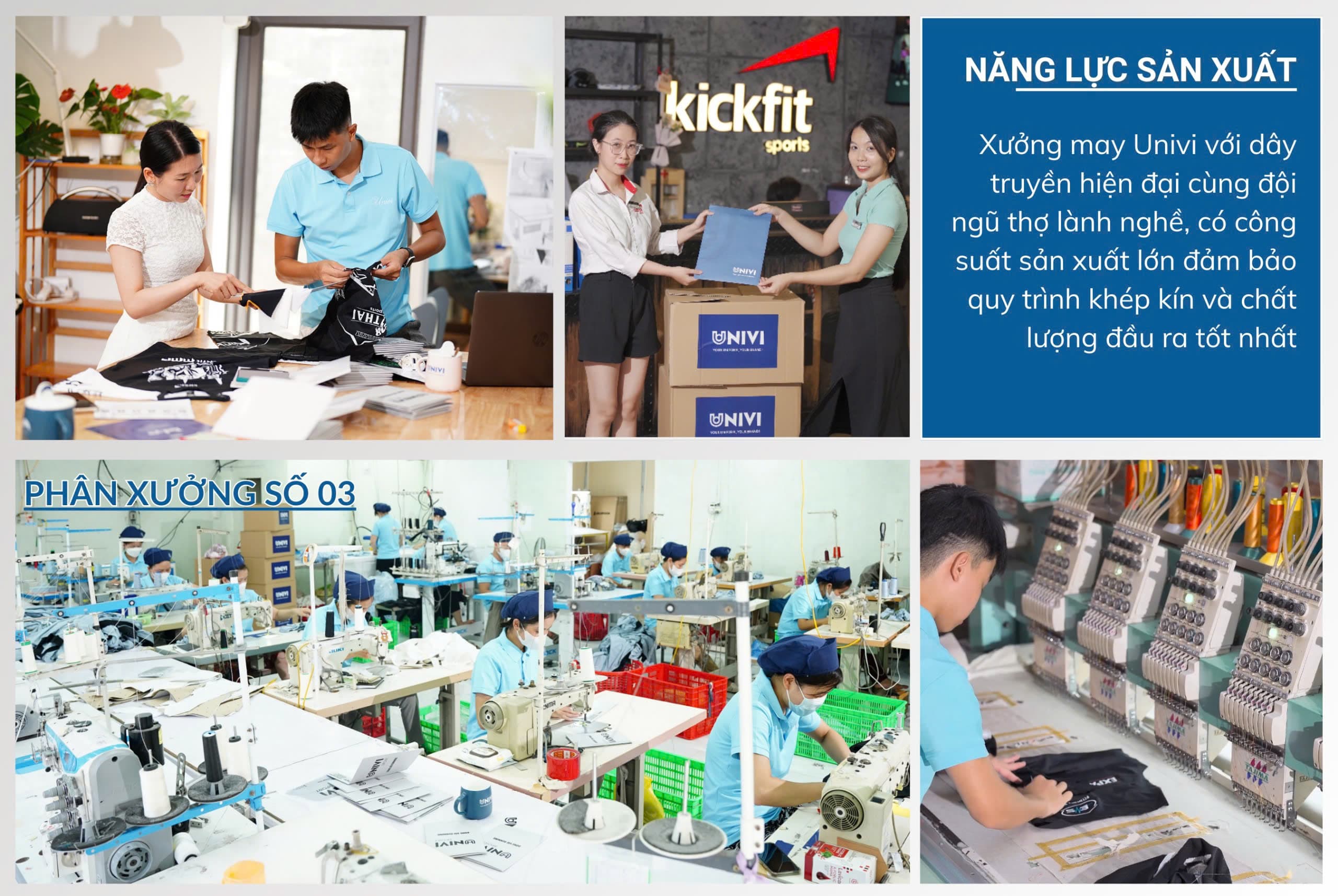 Phân xưởng sản xuất số 03 tại Hải Dương