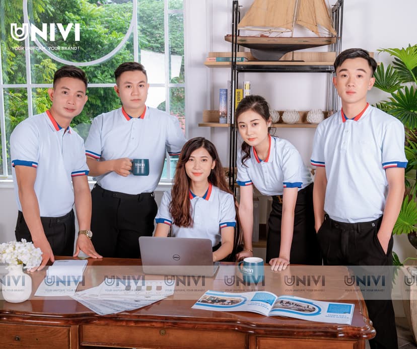 Đội ngũ nhân sự Đồng Phục Univi tại xưởng Đan Phượng, Hà Nội