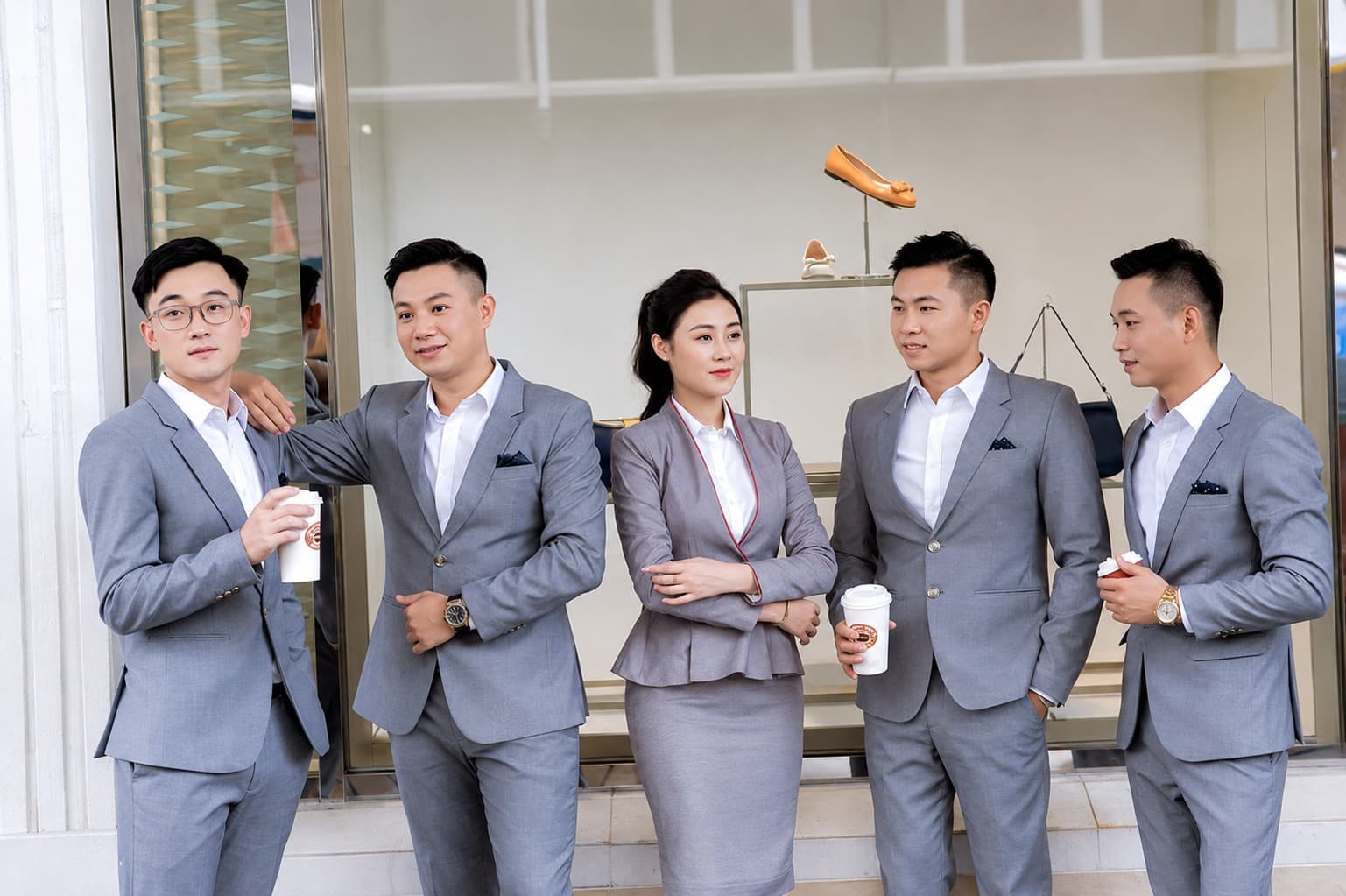 Đồng phục vest công sở ban lãnh đạo và quản lý