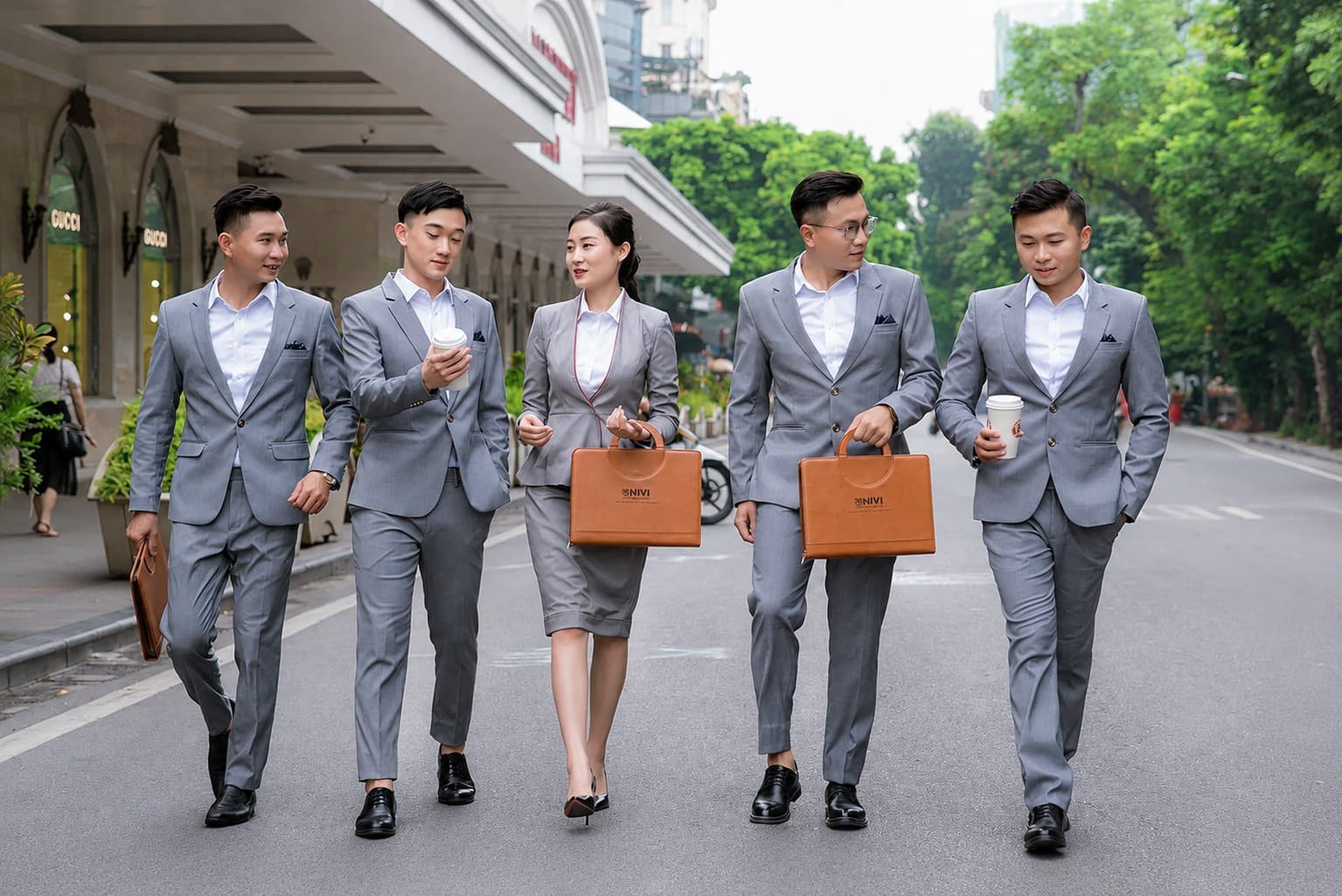 Đồng phục công sở doanh nghiệp bất động sản GHT Group