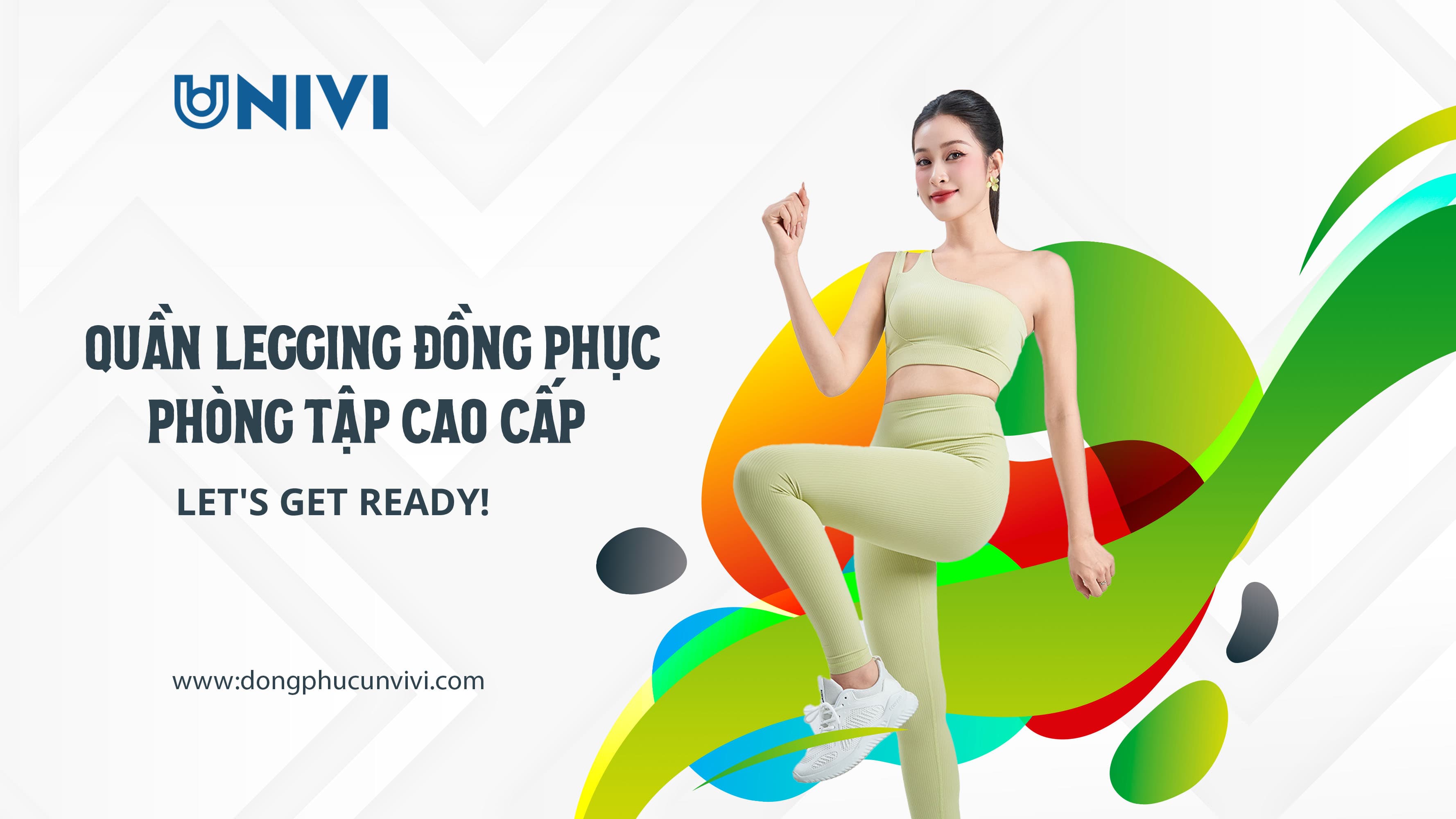 May quần legging đồng phục phòng tập cao cấp - Univi