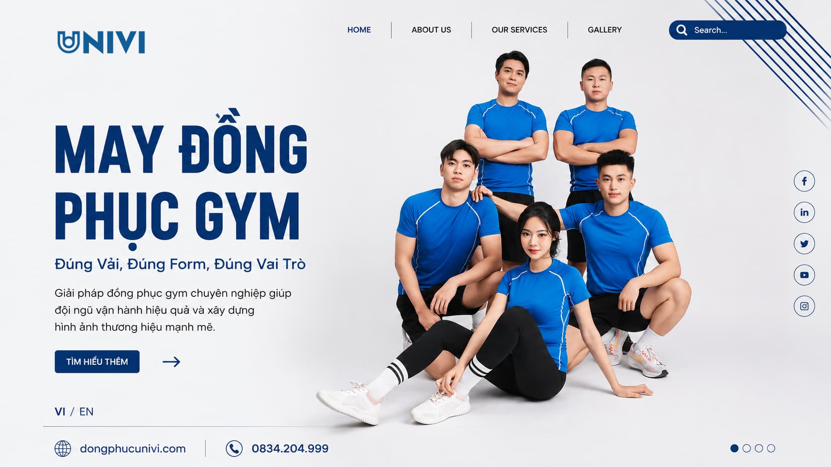 May Đồng Phục Gym Cho HLV, PT Và Hội Viên