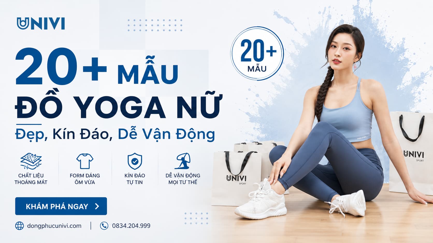 20+ Mẫu Quần Áo Tập Yoga Đẹp Cho Nữ Đáng Chọn 2026